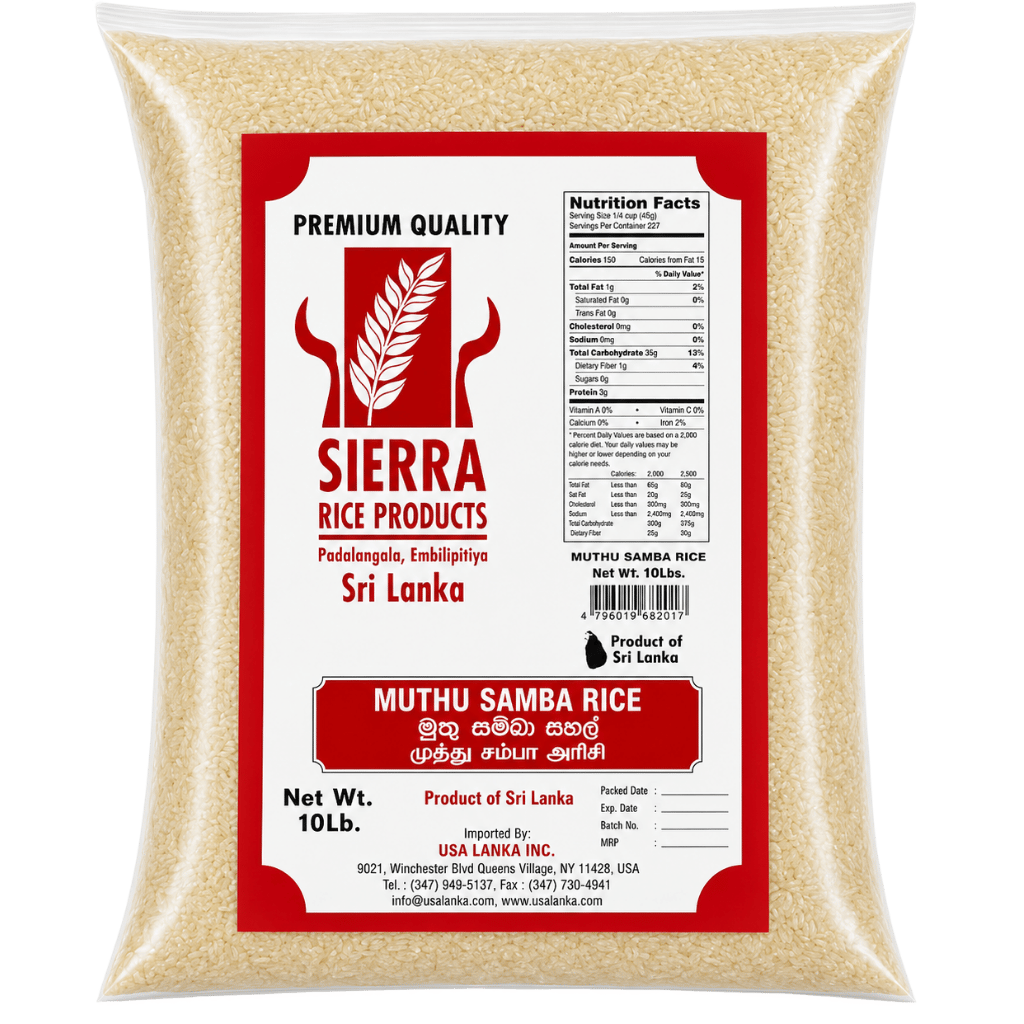 Sierra Muthu Samba Rice 10 lb buy online USA - 1